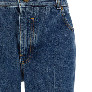 Balmain Embroidery Jeans
