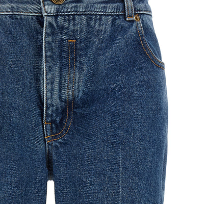 Balmain Embroidery Jeans
