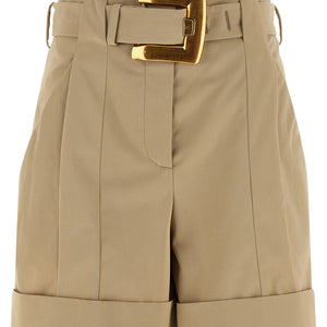 Balmain Anthem Buckle Shorts