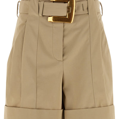 Balmain Anthem Buckle Shorts
