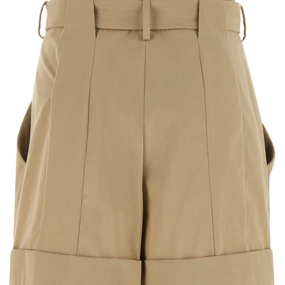 Balmain Anthem Buckle Shorts