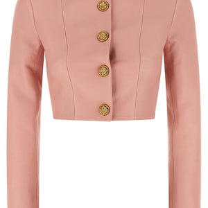 Balmain Testa Di Leone Bolero Blazer