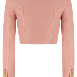 Balmain Testa Di Leone Bolero Blazer