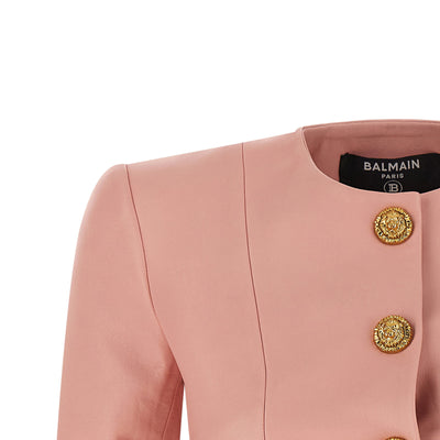 Balmain Testa Di Leone Bolero Blazer