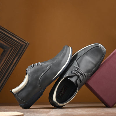 Eclipse Lace-Up Shoes For Men by Aspeerio