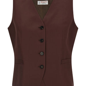 Alberto Biani Viscose And Linen Vest