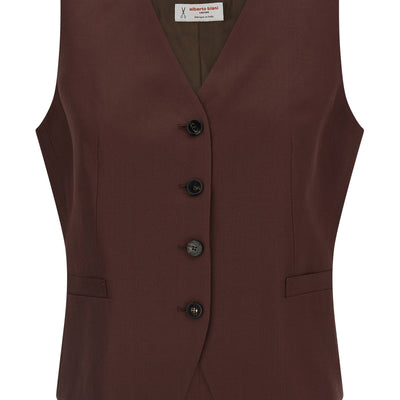 Alberto Biani Viscose And Linen Vest