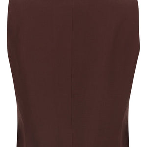Alberto Biani Viscose And Linen Vest