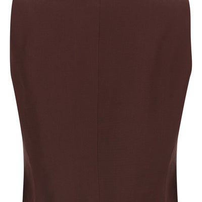 Alberto Biani Viscose And Linen Vest