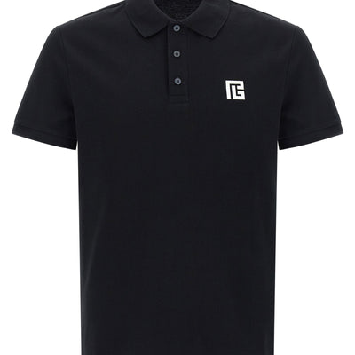 Balmain Embroidery Polo Shirt