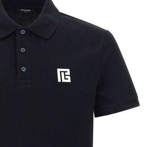 Balmain Embroidery Polo Shirt