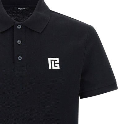 Balmain Embroidery Polo Shirt