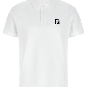 Balmain Embroidery Polo Shirt