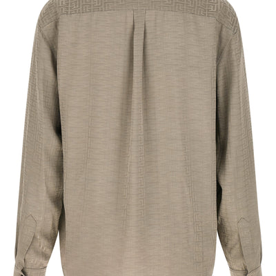 Balmain Jacquard Monogram Shirt