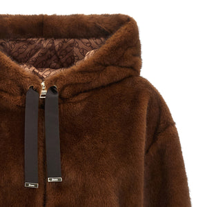 Herno Faux Fur Bomber Jacket