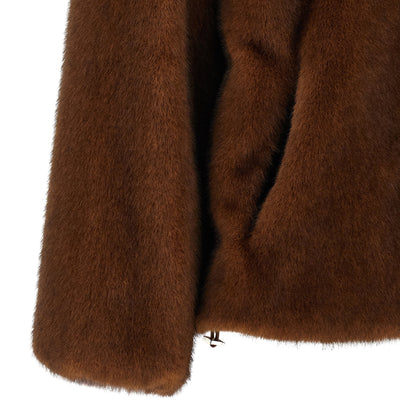 Herno Faux Fur Bomber Jacket