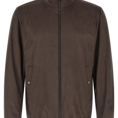 Herno Suede Effect Jacket