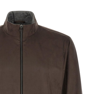 Herno Suede Effect Jacket