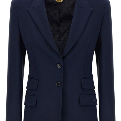 Elisabetta Franchi Light Crêpe Blazer
