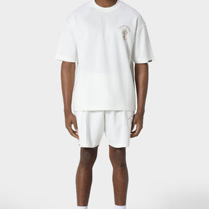 Pas De Monaco Giardino Off White Shorts