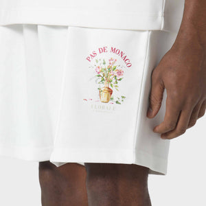 Pas De Monaco Giardino Off White Shorts