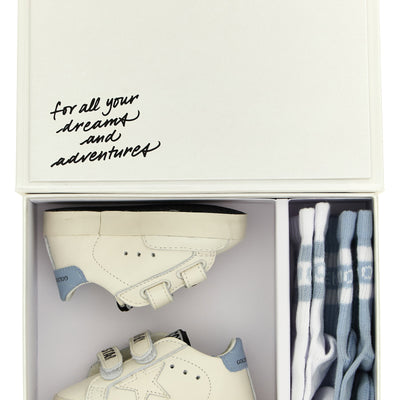 Golden Goose Baby School 2-pack Sneaker + Socks Set