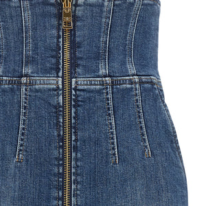 Elisabetta Franchi Denim Skirt