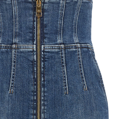 Elisabetta Franchi Denim Skirt