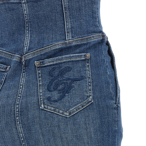 Elisabetta Franchi Denim Skirt
