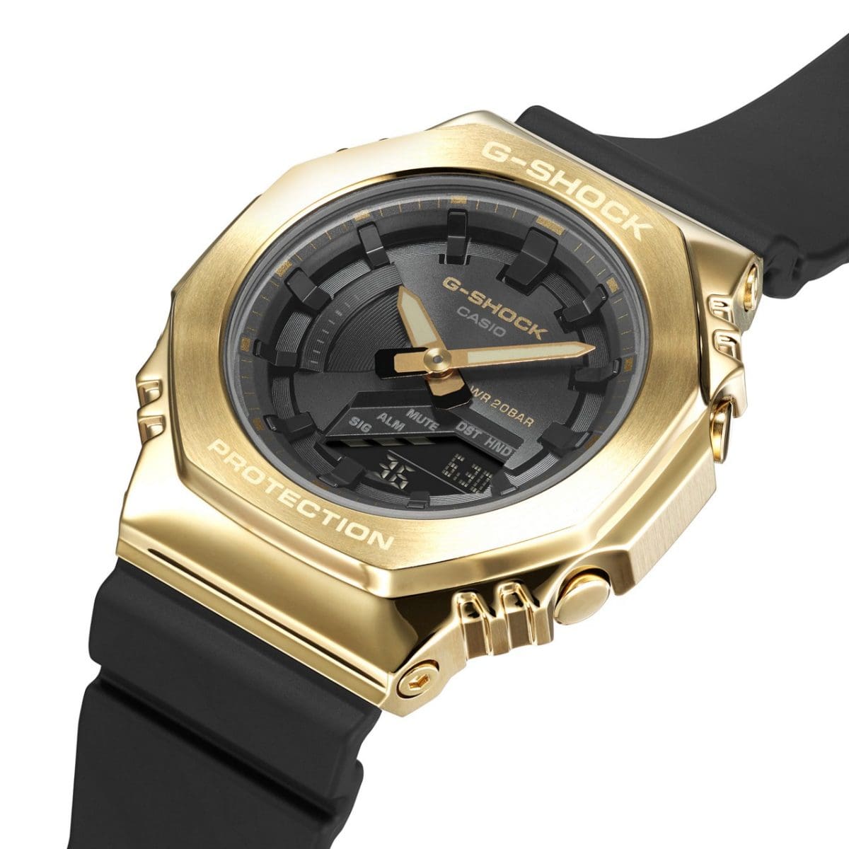 G-Shock Women Quartz Black Dial Analog-Digital Resin Watch G1282