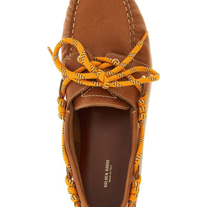 Golden Goose Leather Boat Shoe
