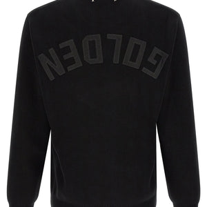 Golden Goose Ribbed Sweater With Logo