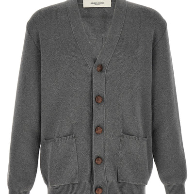 Golden Goose Logo Cardigan
