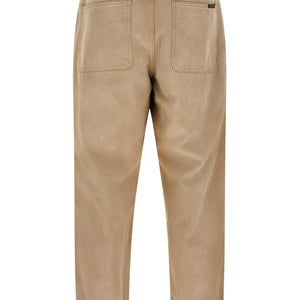 Golden Goose Journey Russell Trousers With Check Lapels