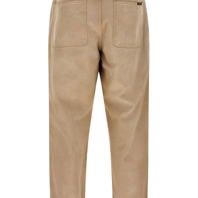 Golden Goose Journey Russell Trousers With Check Lapels