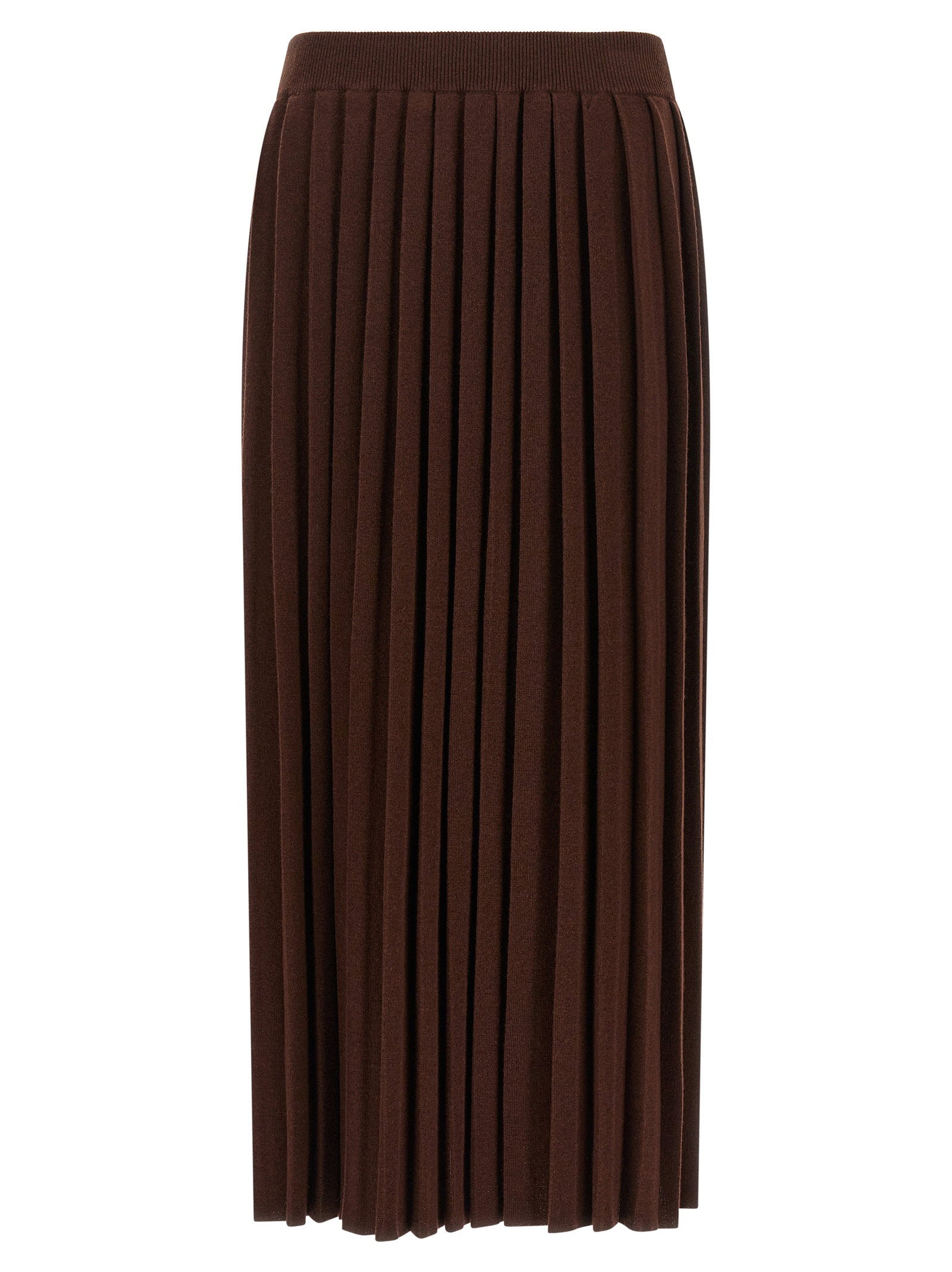 Fabiana Filippi Knitted Pleated Skirt