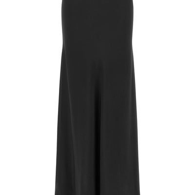 Fabiana Filippi Shiny Satin Enver Skirt