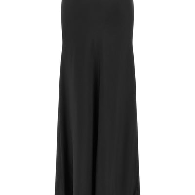 Fabiana Filippi Shiny Satin Enver Skirt