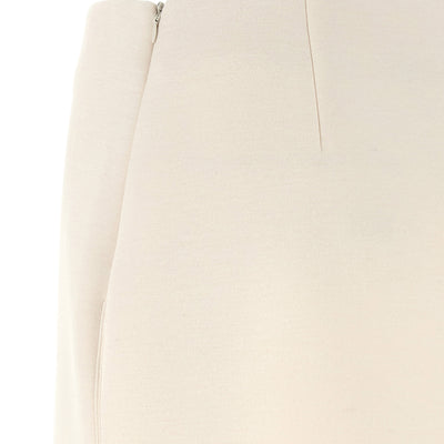 Fabiana Filippi Cashmere Scuba Skirt
