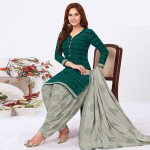 green-yellow-printed-crepe-leon-patiala-dress-material-pack-of-2