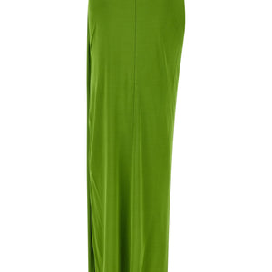 Elisabetta Franchi Shiny Viscose Skirt