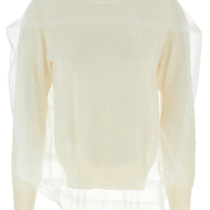 Comme Des Garcons Tulle Sweater