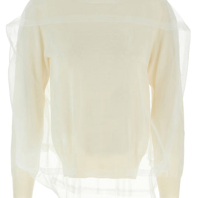 Comme Des Garcons Tulle Sweater