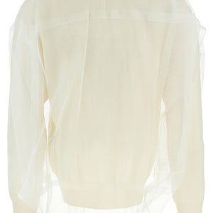 Comme Des Garcons Tulle Sweater