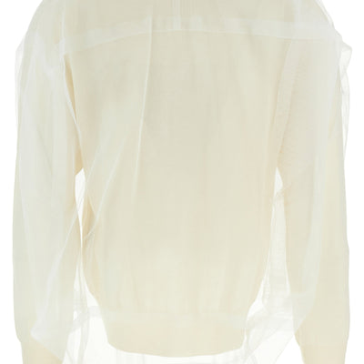 Comme Des Garcons Tulle Sweater