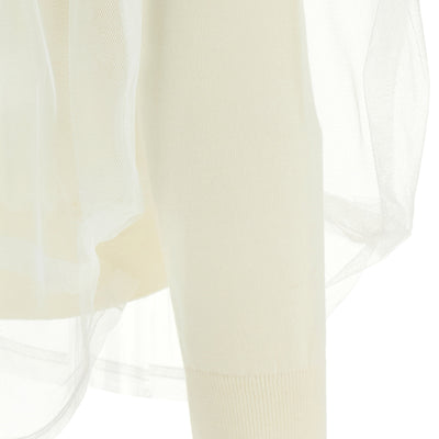 Comme Des Garcons Tulle Sweater