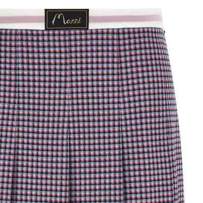 Marni Houndstooth Skirt