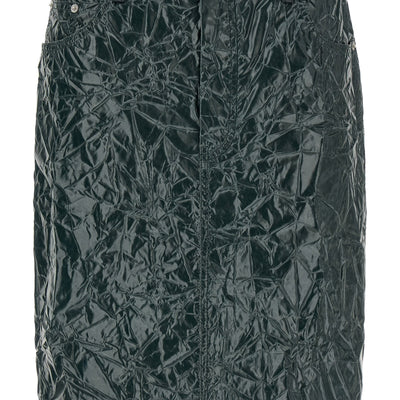 Marni Skirt With A Wrinkled Effect