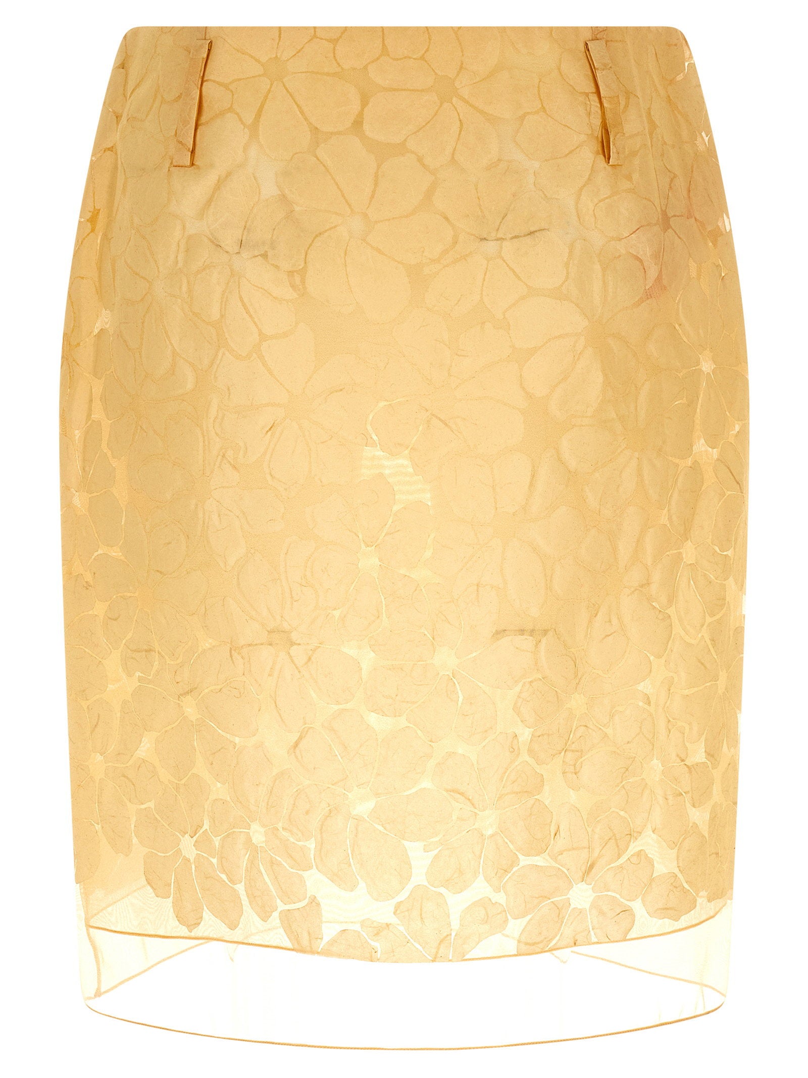 Marni Straight Skirt With Floral Pattern