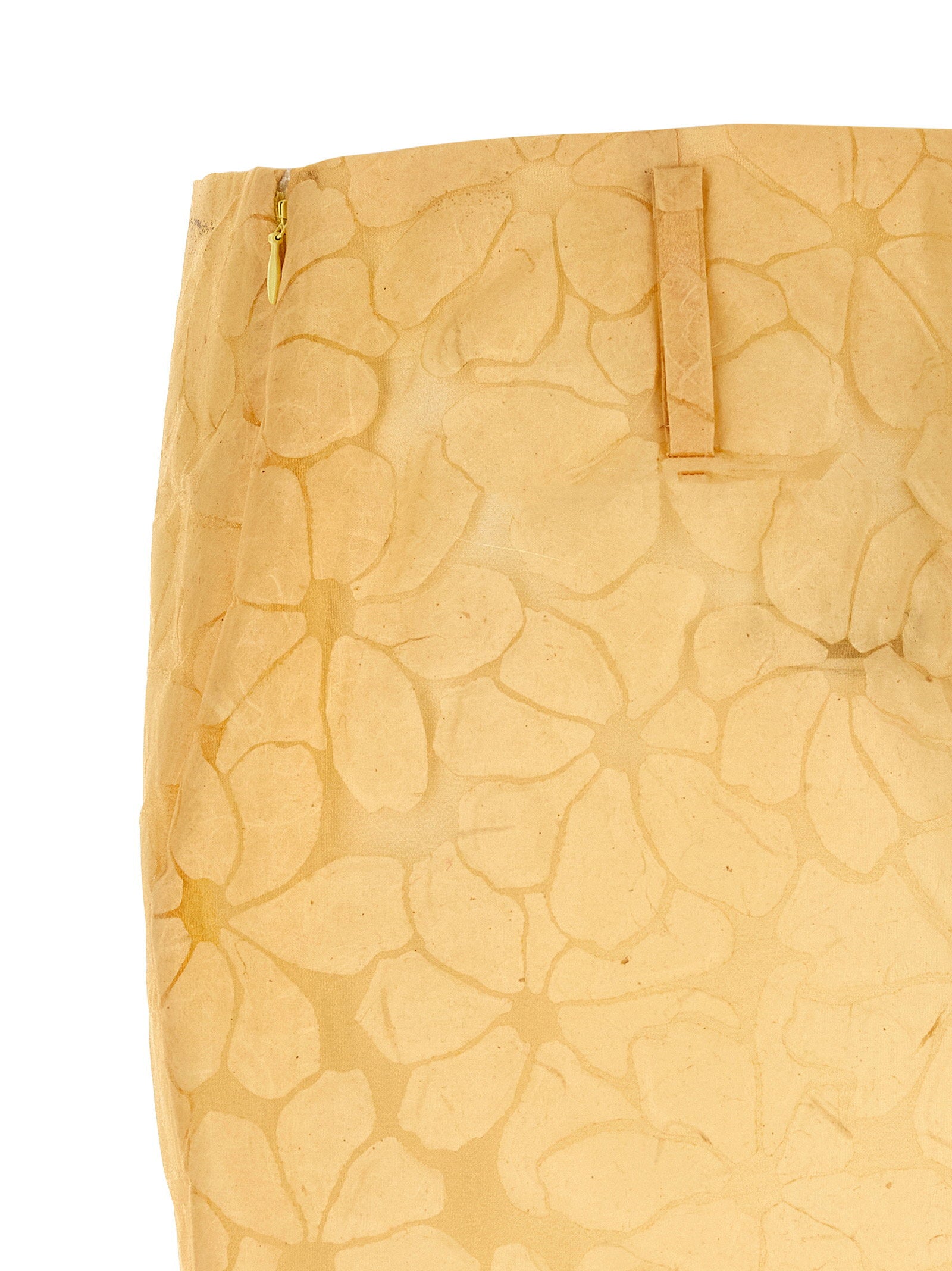 Marni Straight Skirt With Floral Pattern